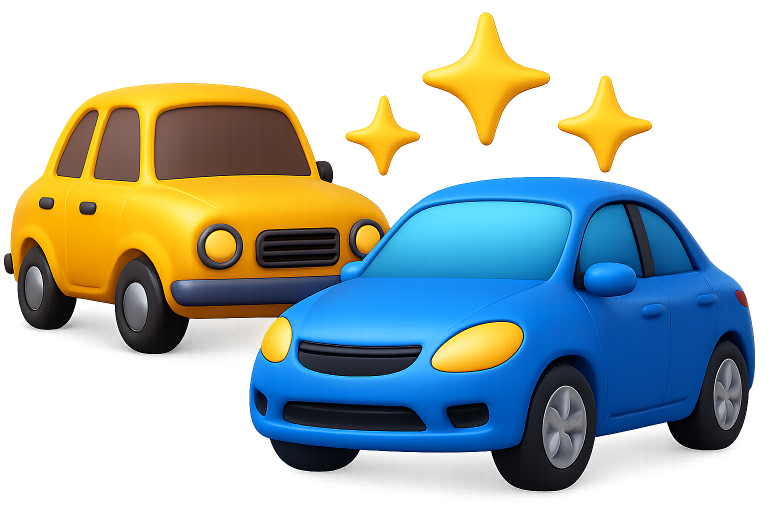 Car comparison icon